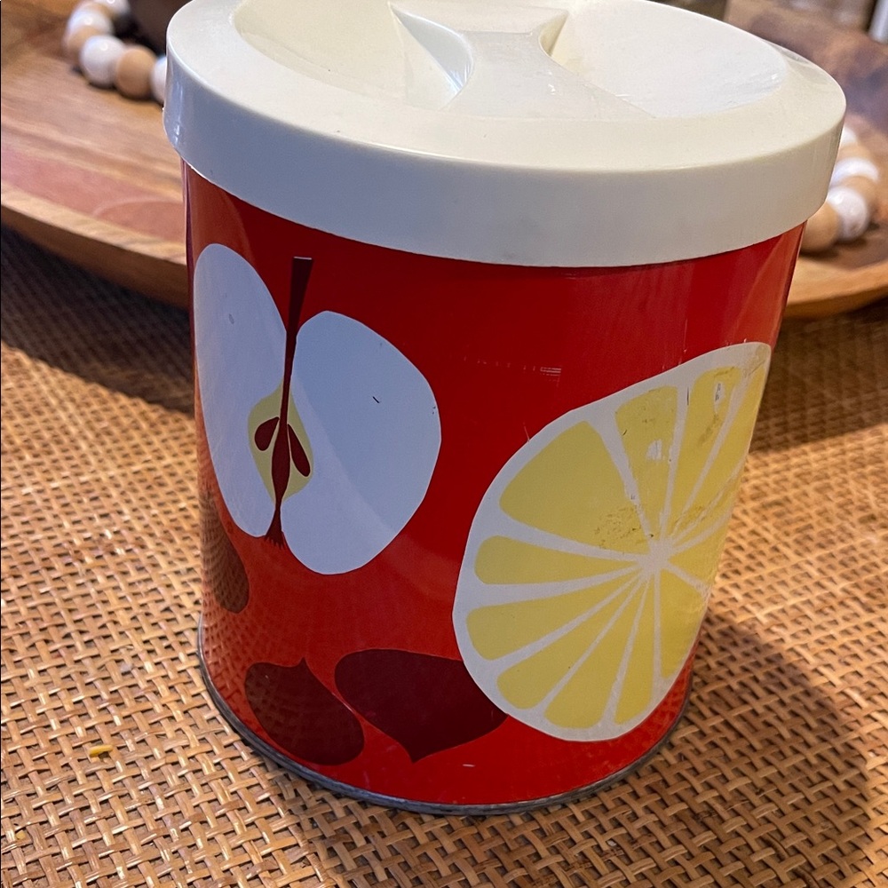60’s-70’s Procter & Gamble Fruit Tin canister